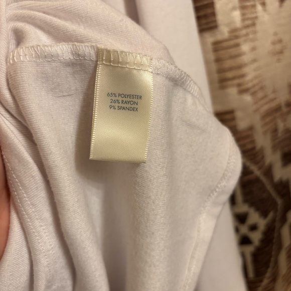 Women’s White BKE Turtleneck / Layering top, Size L / Large. Soft & Stretchy! - Picture 6 of 7